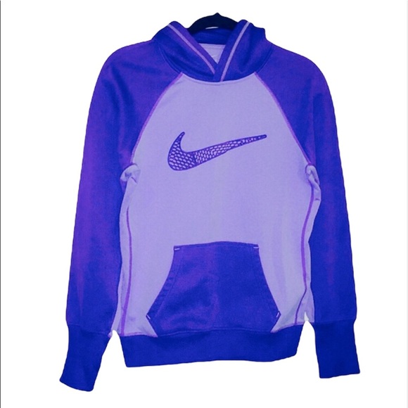Nike Jackets & Blazers - Pre-loved Nike: Medium Purple Thermal Fit Workout Hoodie